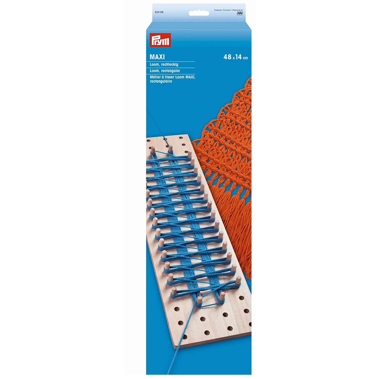Prym telaio maxi rettangolare prym 48x14cm