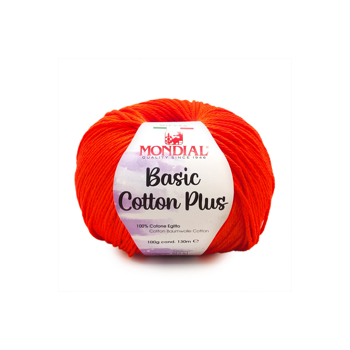 filati mondial cotone 100% egitto basic cotton plus colore 43