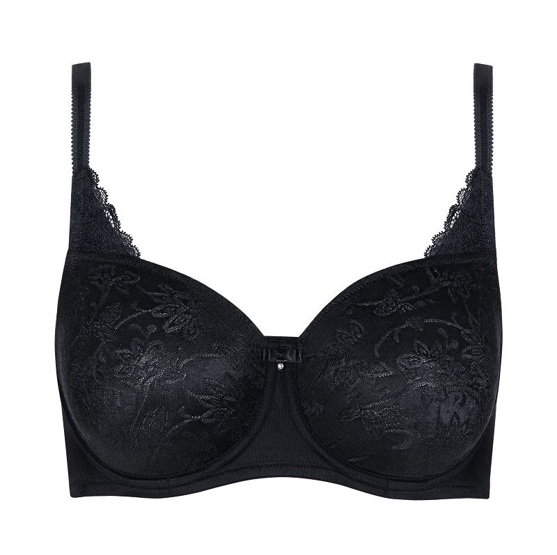 reggiseno minimizer lisca jane colore nero con ferretto non imbottito cod. 20299